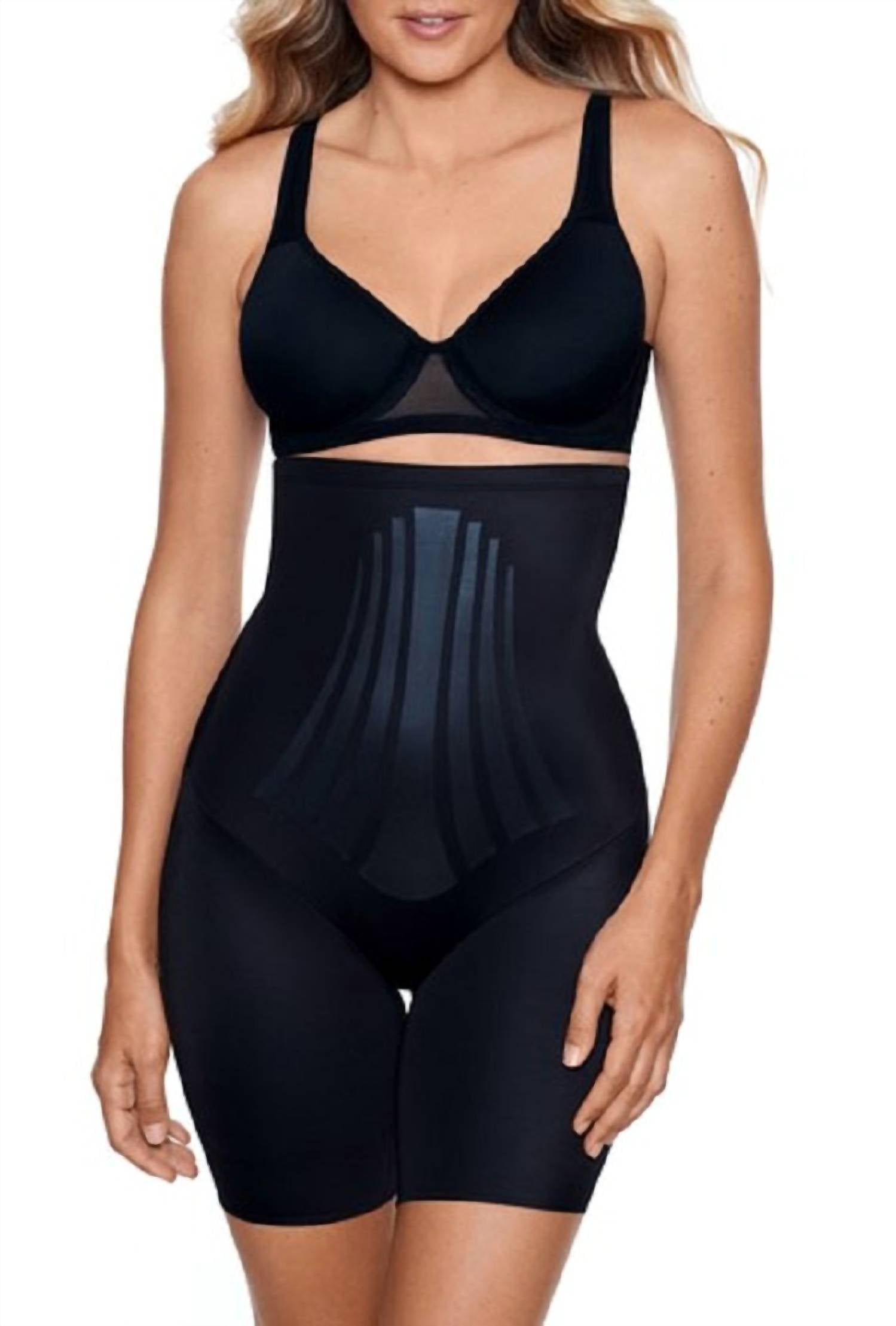 Miraclesuit - Modern Miracle Lycra Fitsense Hi-waist Thigh Slimmer Shapewear