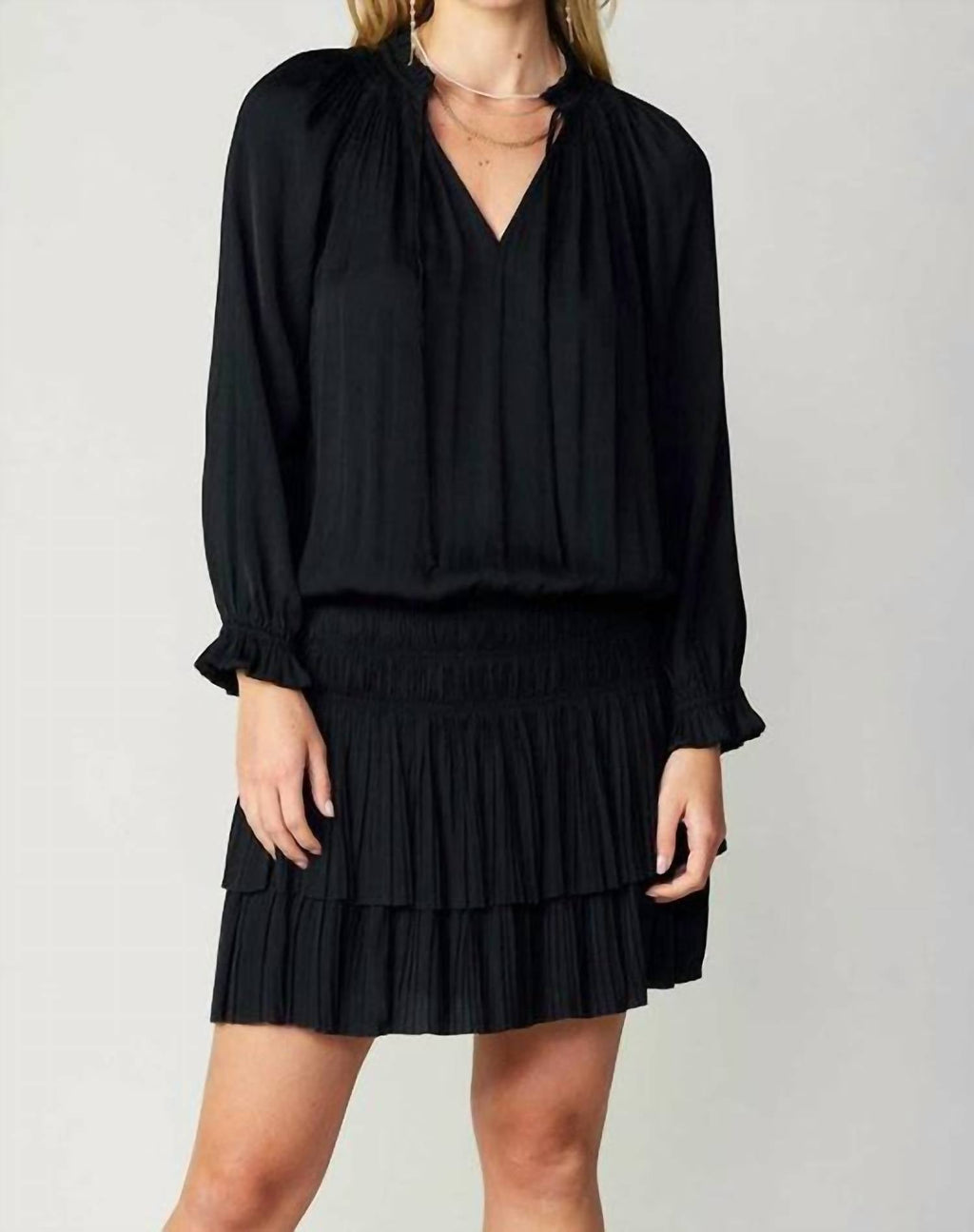Current Air - Shira Pleated Mini Dress