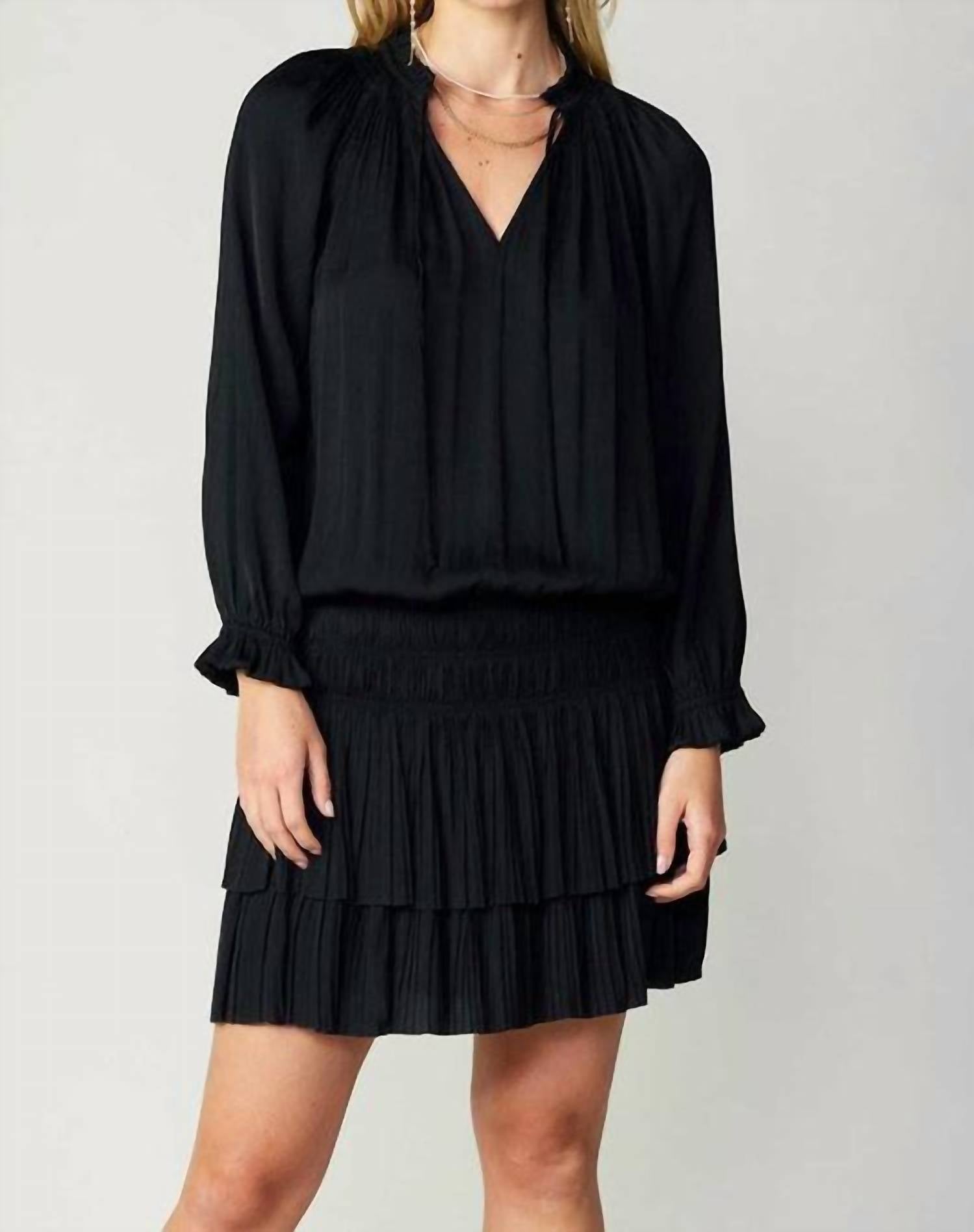 Current Air - Shira Pleated Mini Dress