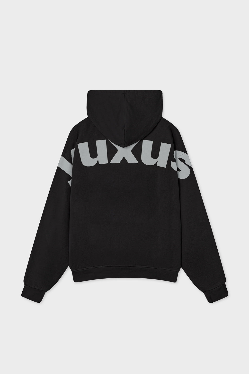 EDGE LOWERCASE HOODIE BLACK