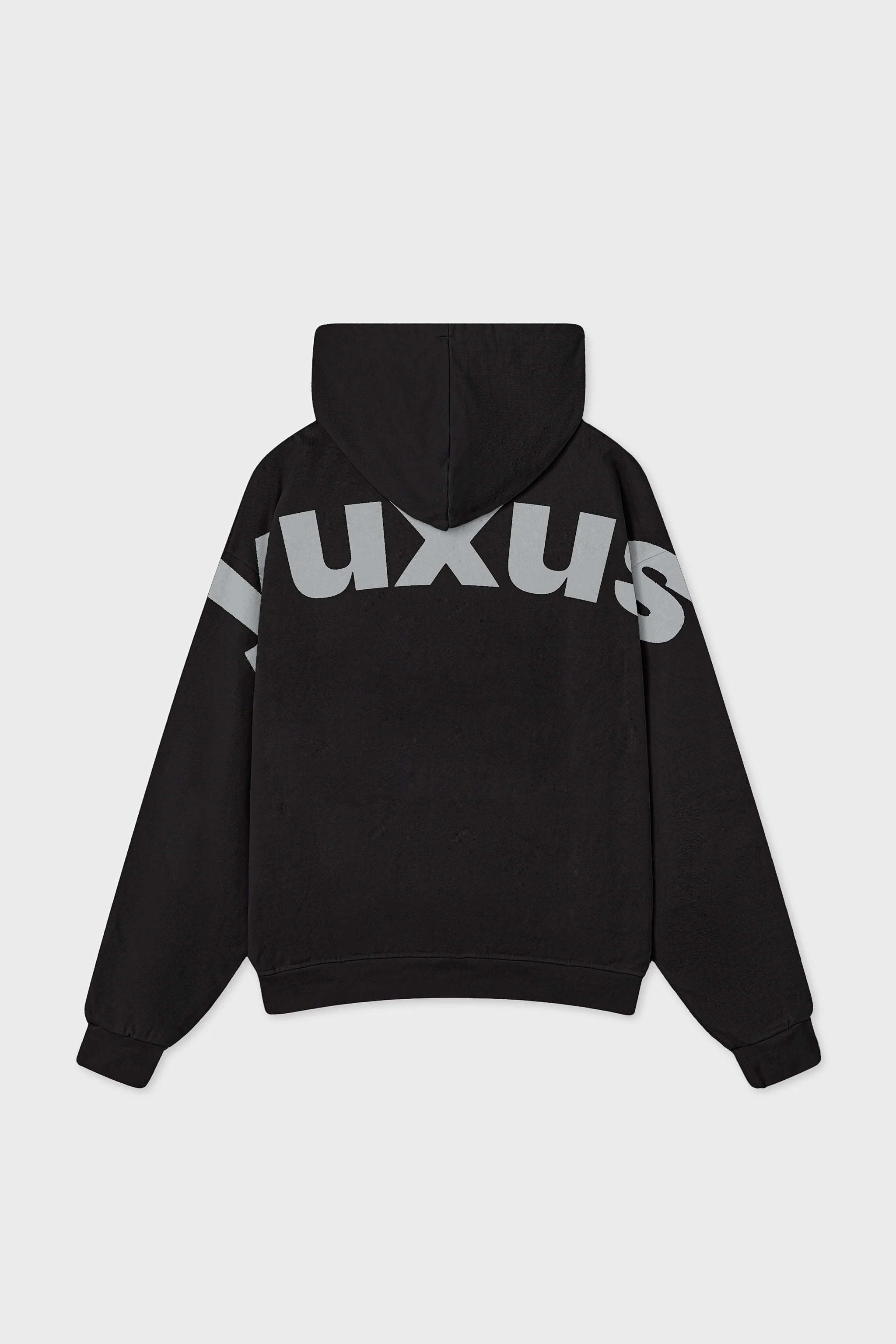 EDGE LOWERCASE HOODIE BLACK